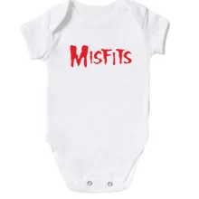 Дитяче боді з написом Misfits