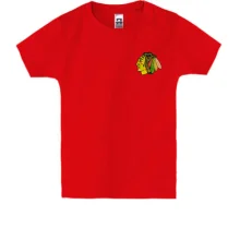 Дитяча футболка з вишитим логотипом Chicago Blackhawks