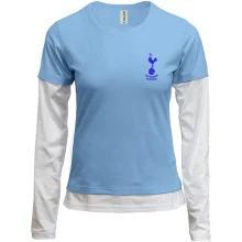 Комбинированный лонгслив Tottenham Hotspur Club (Вышивка)