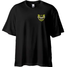 Футболка Oversize с пантерой в очках