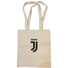 Сумка шоппер с вышитой эмблемой Juventus