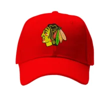 Кепка з вишитим логотипом Chicago Blackhawks