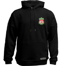 Худи без начеса с вышитой эмблемой Liverpool (Вышивка)