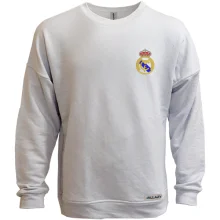 Світшот без начосу Real Madrid з вишитою емблемою (Вишивка)