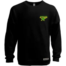 Світшот без начосу з вишитою емблемою Dallas Stars (Вишивка)