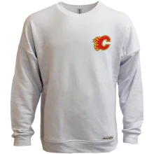 Світшот без начосу Calgary Flames з вишитою емблемою (Вишивка)