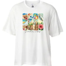 Футболка Oversize Summer Vibes