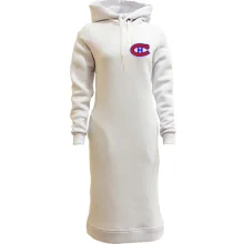 Худи платье Montreal Canadiens с вышитой эмблемой (Вышивка)
