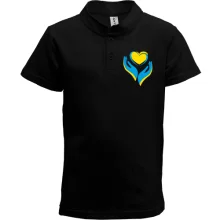 Детская футболка поло Ukraine heart