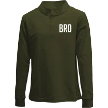Детский лонгслив поло BRO