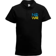 Дитяча футболка поло з принтом «No War»