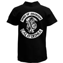 Дитяча футболка поло Sons of Anarchy California