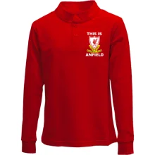 Детский лонгслив поло This Is Anfield
