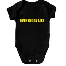 Дитяче боді House M.D. Everybody lies