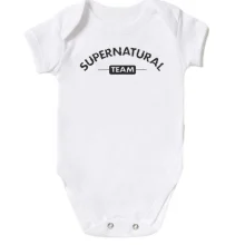 Дитяче боді Supernatural team