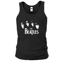 Майка The Beatles (лица) 2