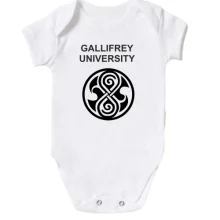 Дитяче боді Доктор Хто (Gallifrey University)