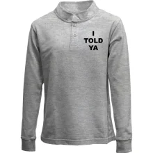 Детский лонгслив поло I TOLD YA (Соперники)