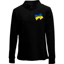 Дитячий лонгслів поло Український стяг