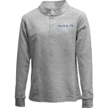 Детский лонгслив поло Halo