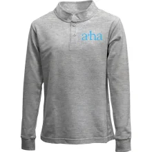 Детский лонгслив поло A-ha