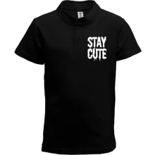 Дитяча футболка поло stay cute