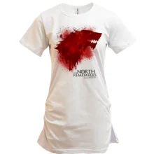 Подовжена футболка The North Remembers - Game of Thrones