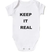 Детское боди Keep It Real 2