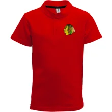 Дитяча футболка поло з вишитим логотипом Chicago Blackhawks