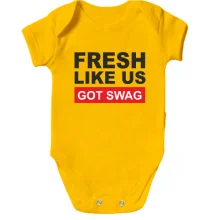 Детское боди Fresh like US