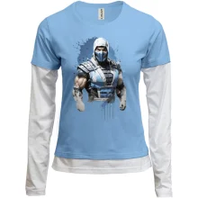 Комбинированный лонгслив с Sub Zero