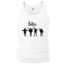 Майка с силуэтами The Beatles в стиле Help!