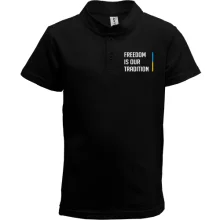Дитяча футболка поло Freedom is our tradition