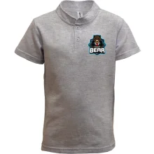 Детская футболка поло Bear gamer 2
