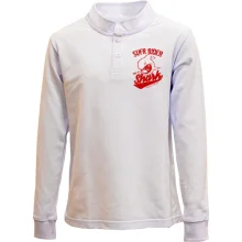 Детский лонгслив поло Surf Rider Shark