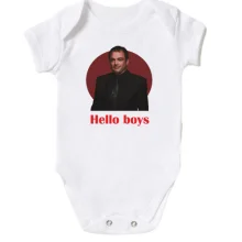 Дитяче боді з Кроули - hallo boys