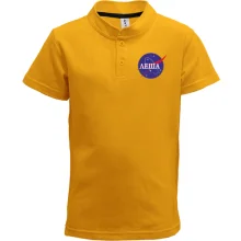 Детская футболка поло Леша (NASA Style)