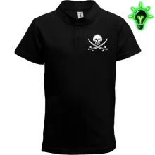 Детская футболка поло Music pirates