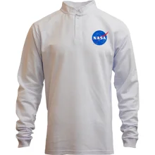 Лонгслив поло со стойкой NASA