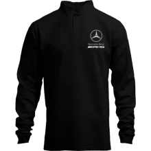 Лонгслів поло зі стійкою Mercedes-Benz AMG