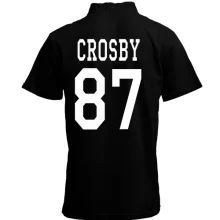 Футболка с воротником стойкой Crosby (Pittsburgh Penguins)