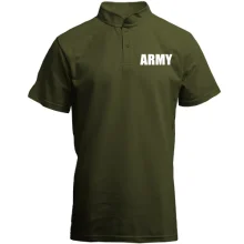 Футболка з коміром стійкою ARMY (Армія)