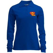Лонгслив поло Supergirl