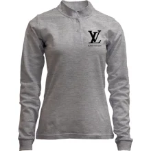 Лонгслив поло со стойкой Louis Vuitton