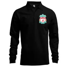 Лонгслив поло с цветной эмблемой Liverpool