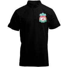Футболка с воротником стойкой с цветной эмблемой Liverpool