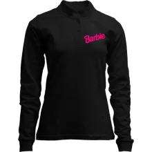 Лонгслив поло со стойкой Barbie