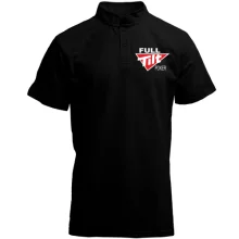 Футболка с воротником стойкой Full Tilt Poker
