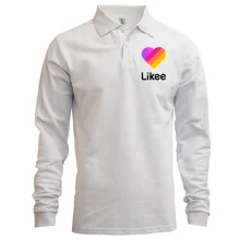 Лонгслив поло с логотипом Likee