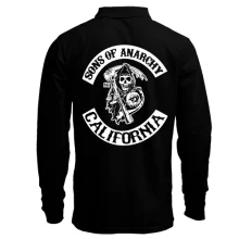 Лонгслив поло Sons of Anarchy California